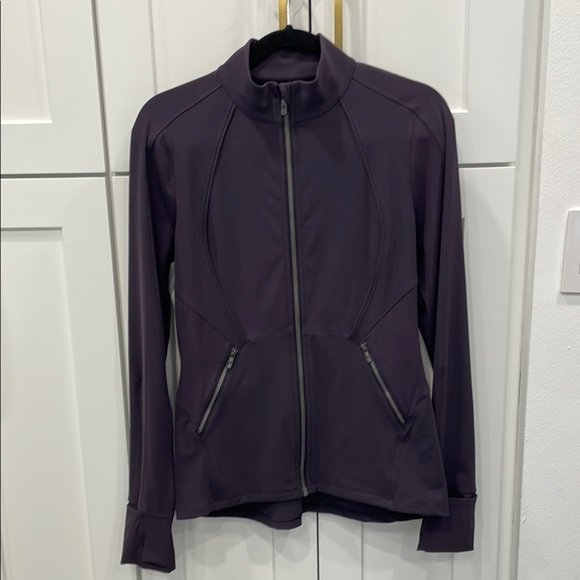 lululemon athletica Jackets & Blazers - Lululemon Athletica Sleek Essentials Jacket in Boysenberry Size 10